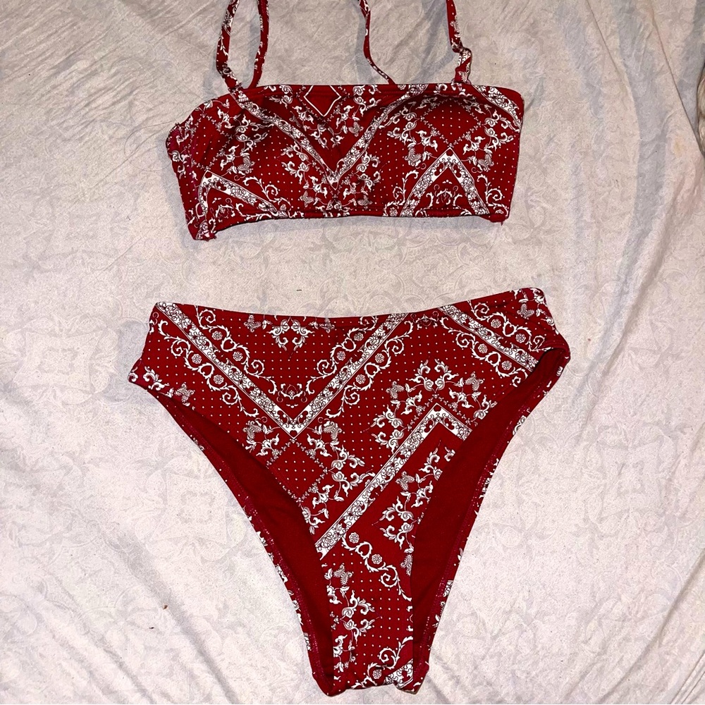 High waist bikini